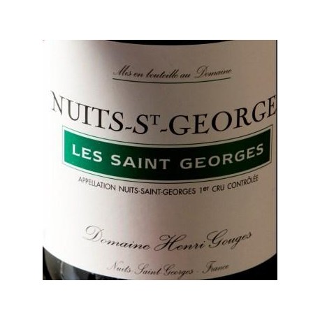 Domaine Henri Gouges Nuits-Saint-Georges 1er cru "Les Saint-Georges" red 2018 Domaine Henri Gouges Nuits-Saint-Georges 1er cru "Les Saint-Georges" red 2018