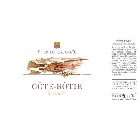 Domaine Stephane Ogier Cote-Rotie "Mon Village" 2018 MAGNUM