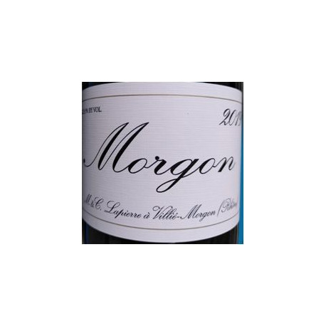 Domaine Marcel Lapierre Morgon "Classique" rouge 2019 etiquette