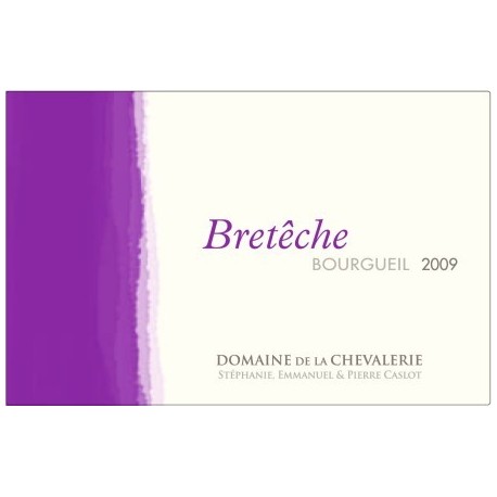 Domaine de La Chevalerie Bourgueil "Breteche" red 2009