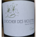 Le Rocher des Violettes VdF "Chenin" blanc sec 2019 etiquette bouteille