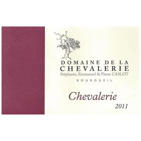Domaine de La Chevalerie Bourgueil "Chevalerie" rouge 2011