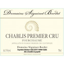 Domaine Séguinot-Bordet Chablis 1er Cru "Fourchaume" blanc sec 2019 etiquette