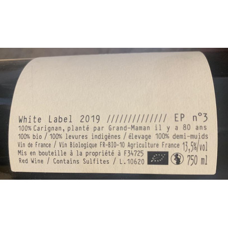 Château de Jonquières "White Label" (carignan) rouge 2019