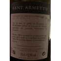 Domaine Sant Armettu Myrtus blanc sec 2018 contre etiquette