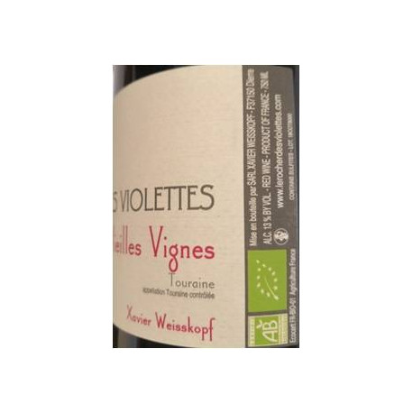 Le Rocher des Violettes Touraine "côt vieilles vignes" 2013 rouge (75cl)