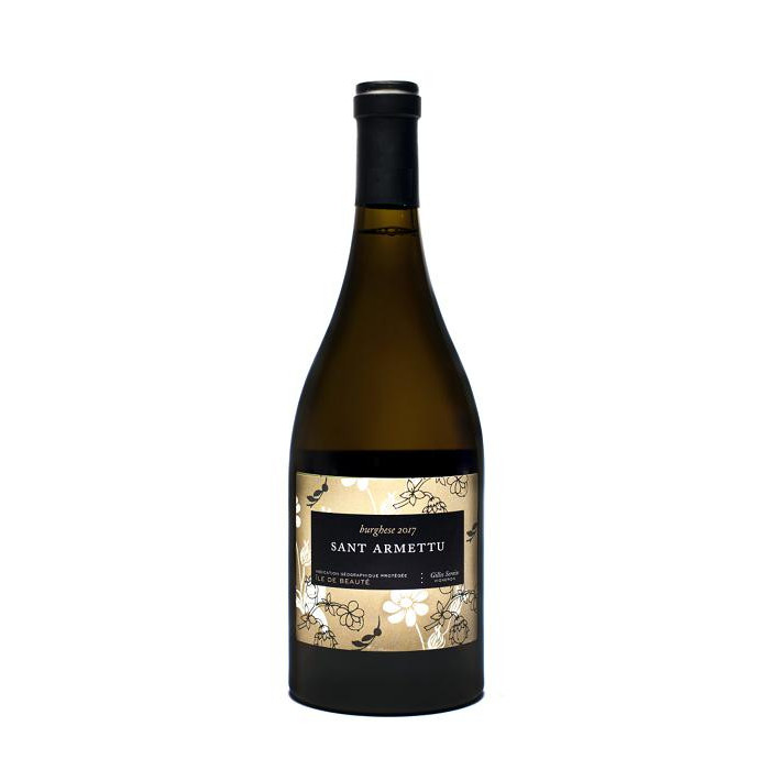 Domaine Sant Armettu Burghese blanc sec 2017 bouteille
