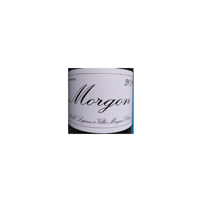 Domaine Marcel Lapierre Morgon "Classique" rouge 2019 etiquette