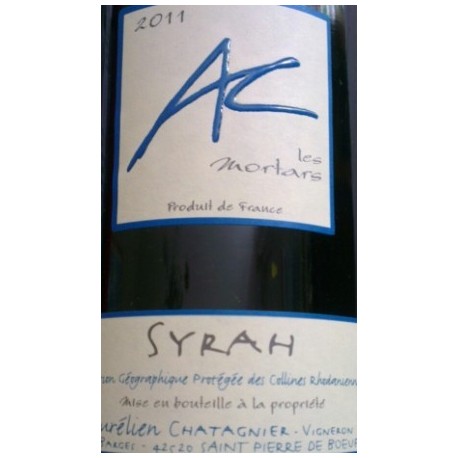 Domaine Aurelien Chatagnier "Les Mortars" (Syrah) red 2013