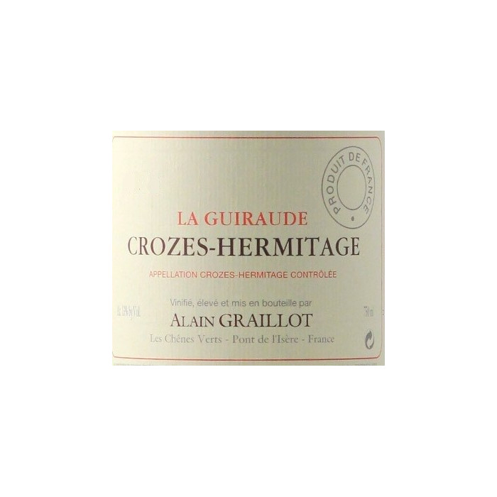 Domaine Alain Graillot Crozes-Hermitage "La Guiraude" red 2017