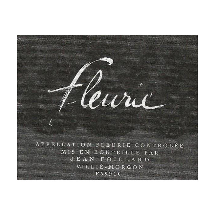 Jean-foillard-Fleurie-2018-etiquette
