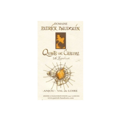 Domaine Patrick Baudouin Quarts de Chaume "Les Zersilles" blanc liquoreux 2013 bouteille