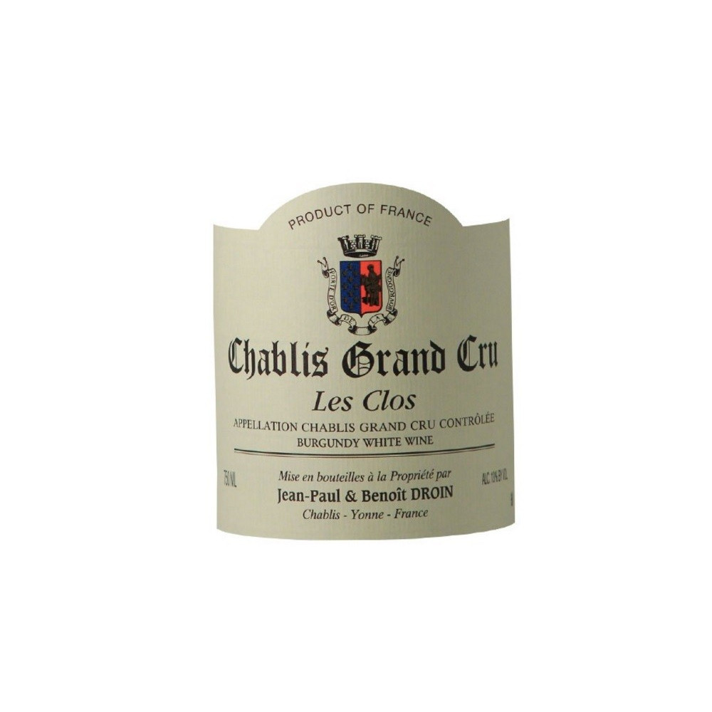 Domaine Droin Chablis Grand Cru "Les Clos" 2019