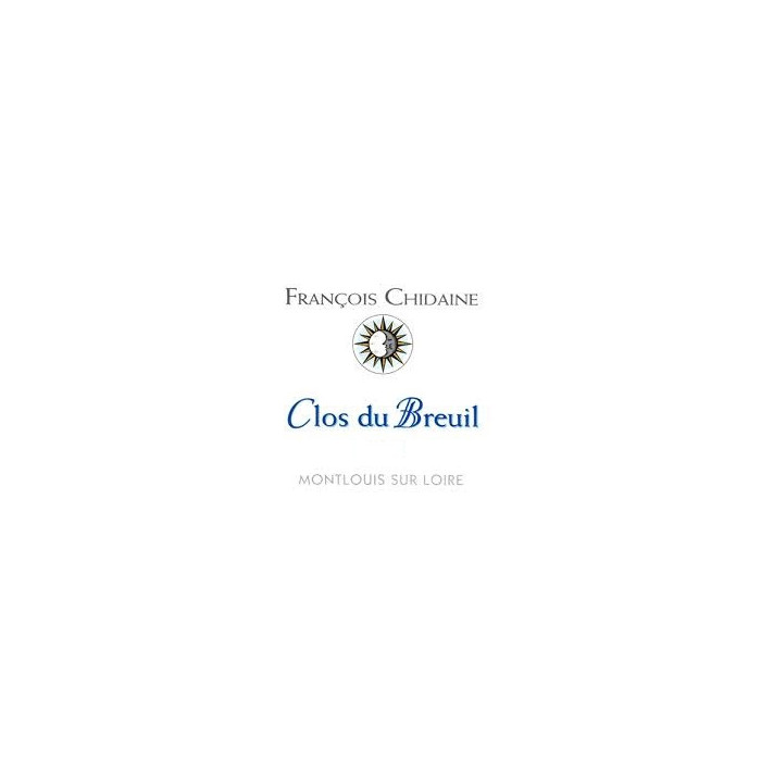 Domaine François Chidaine Montlouis "Clos du Breuil" blanc sec 2019 etiquette