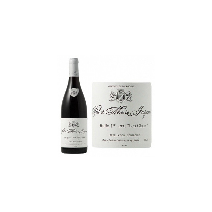 Domaine Paul et Marie Jacqueson Rully 1er Cru "Les Cloux" rouge 2018 bouteille