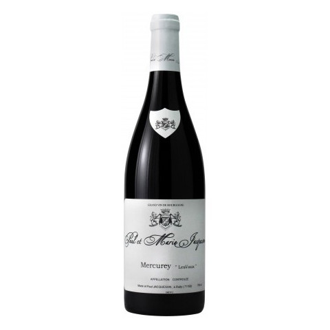 Domaine Paul et Marie Jacqueson Mercurey Les Vaux rouge 2019 bouteille