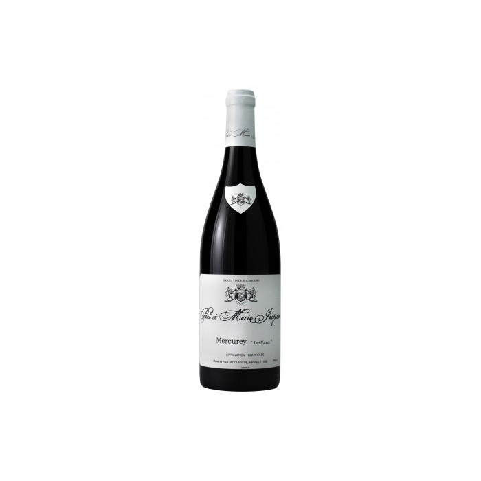 Domaine Paul et Marie Jacqueson Mercurey Les Vaux rouge 2019 bouteille