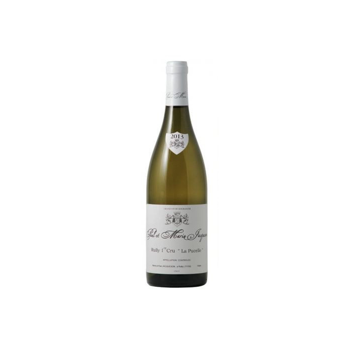 Domaine Paul et Marie Jacqueson Rully 1er Cru La Pucelle blanc 2019 bouteille