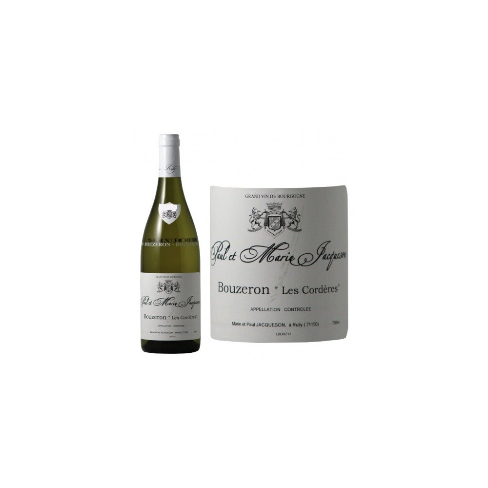 Domaine Paul et Marie Jacqueson Bouzeron "Les Cordières" 2019 bouteille