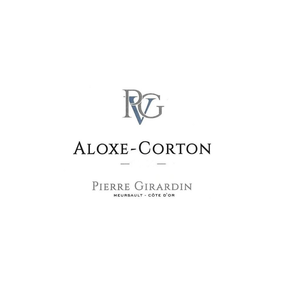 Domaine Pierre Girardin Aloxe-Corton "La Vigne du Grand Père" rouge 2018 etiquette
