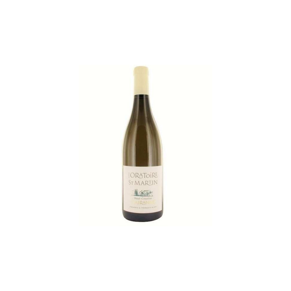 Domaine de l'Oratoire Saint-Martin "Haut-Coustias" blanc 2019 bouteille