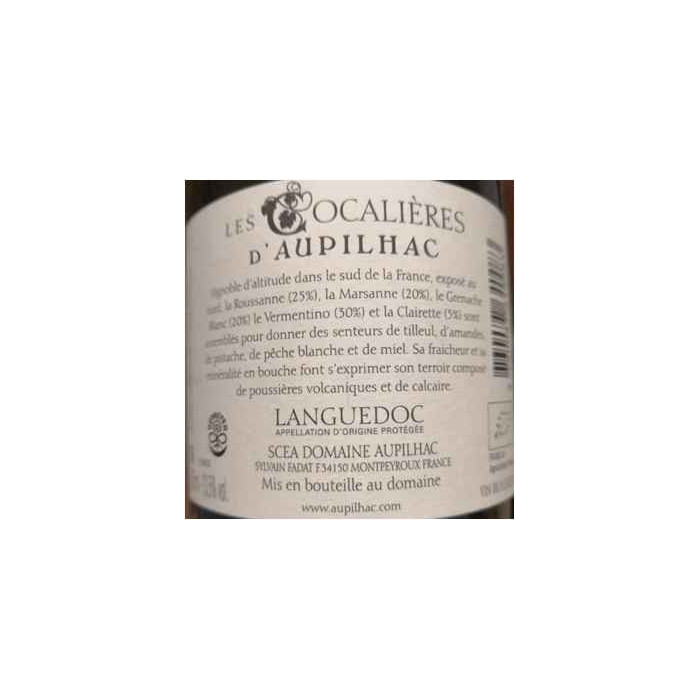 Domaine d'Aupilhac  "Les Cocalieres" white 2019
