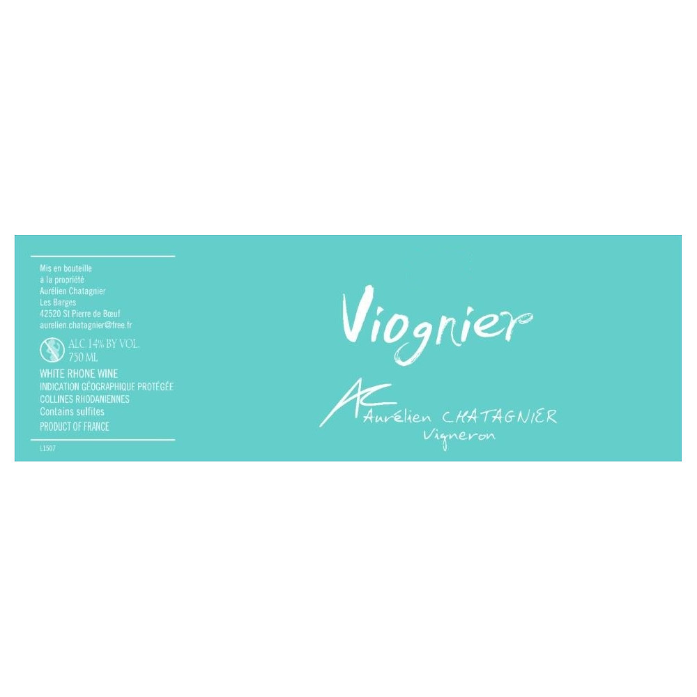 Domaine Aurélien Chatagnier  Viognier 2018