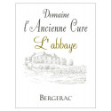 Domaine de l'ancienne Cure Bergerac "L'Abbaye" rouge 2017 etiquette