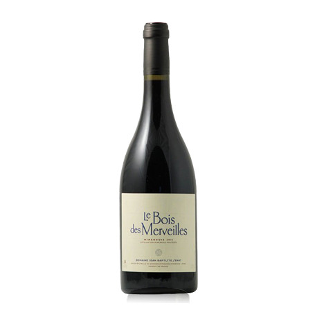 Domaine J-B. Sénat Minervois "Le Bois des Merveilles" rouge 2018 bouteille