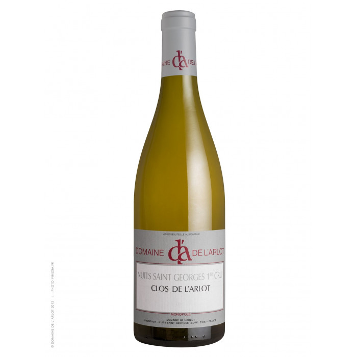 Domaine de l'Arlot Nuits Saint Georges 1er Cru Clos de l'Arlot blanc 2018 bouteille