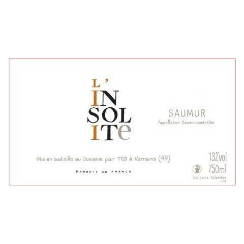 Domaine des Roches Neuves Saumur Blanc Insolite 2019 bouteille