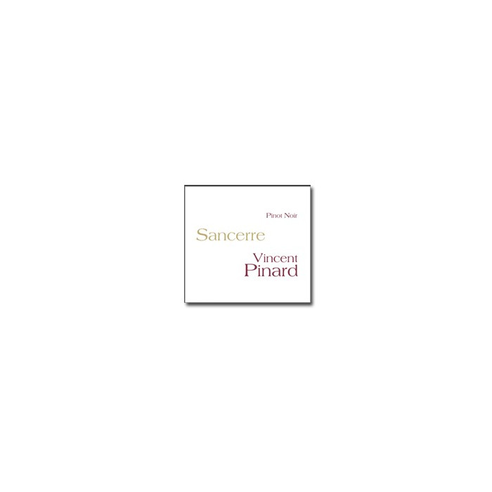 Vincent Pinard Sancerre "Pinot Noir" 2019 etiquette