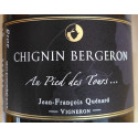 Domaine JP et JF Quenard Chignin Bergeron "Au Pied des Tours" (roussanne) blanc sec 2019 etiquette
