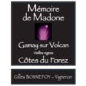 Les Vins de la Madone Côtes du Forez Vieilles Vignes "Mémoire de Madonne" rouge 2020 etiquette