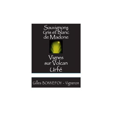 Les Vins de la Madone IGP Urfé "sauvignon gris et blanc" dry white 2019