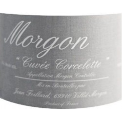 Jean-foillard morgon corcelette 2019 etiquette