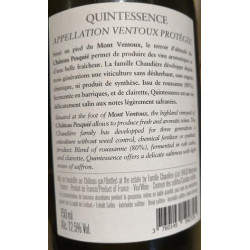 Chateau Pesquie Ventoux "Quintessence" dry white 2019