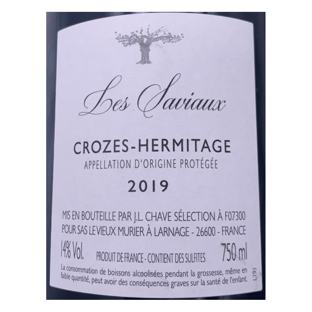 Le Vieux Murier Crozes Hermitage "Les Saviaux" red 2019