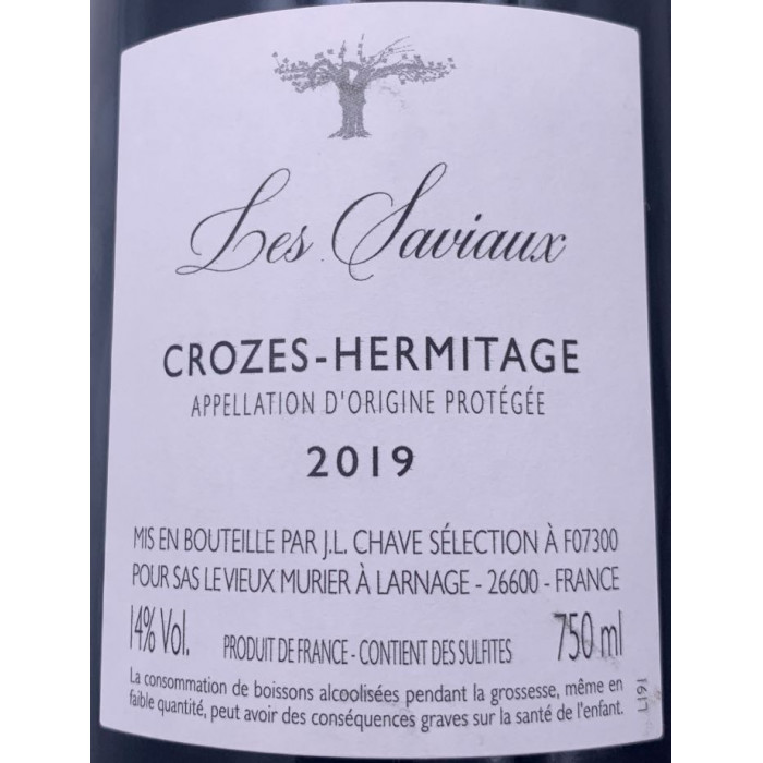 Le Vieux Murier Crozes Hermitage "Les Saviaux" red 2019