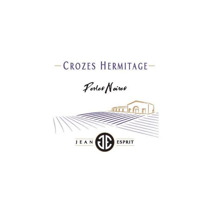 Domaine Jean Esprit Crozes Hermitage "Perles Noires" rouge 2019 etiquette