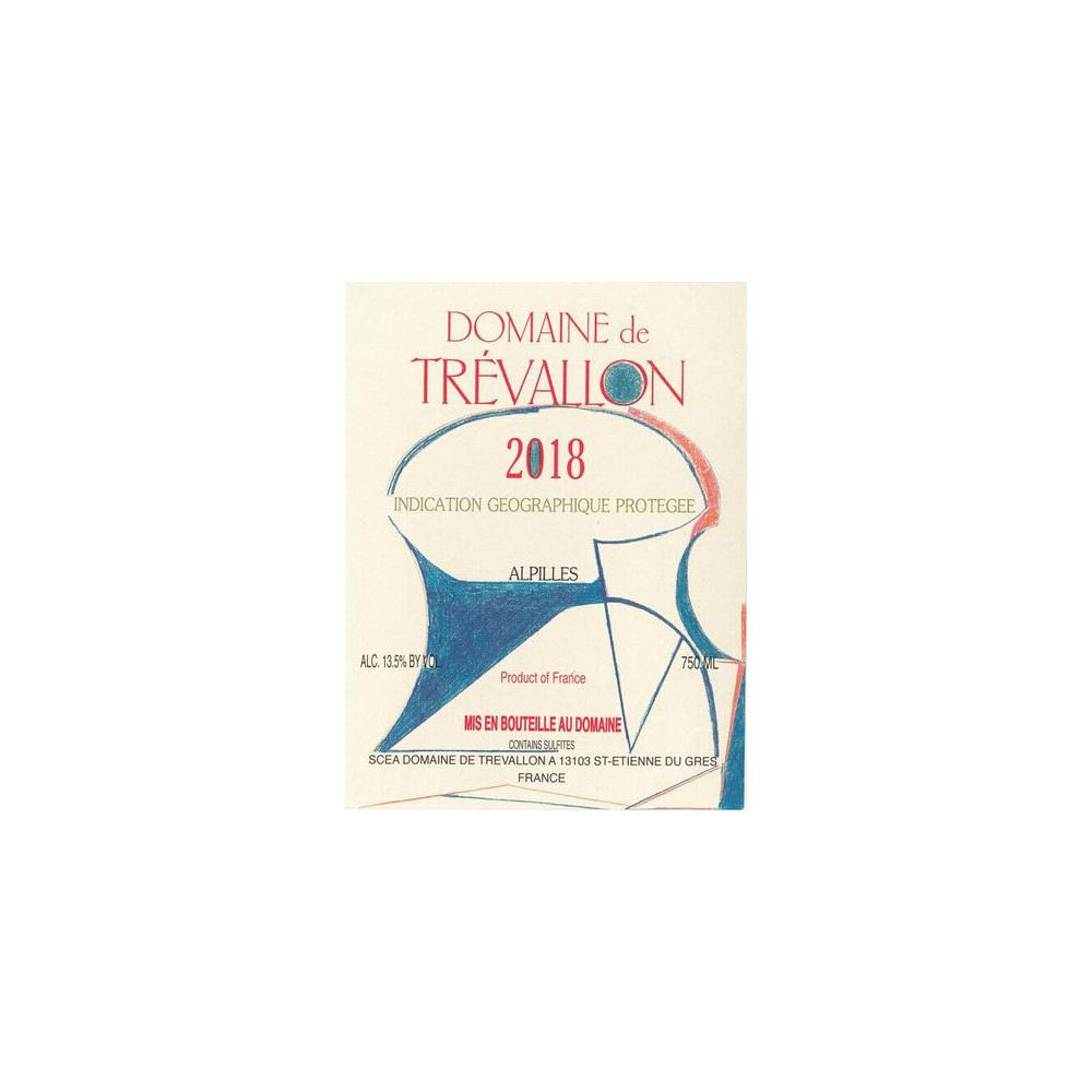 Domaine de Trevallon red 2018