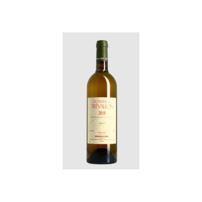 Domaine de Trévallon blanc 2019 bouteille