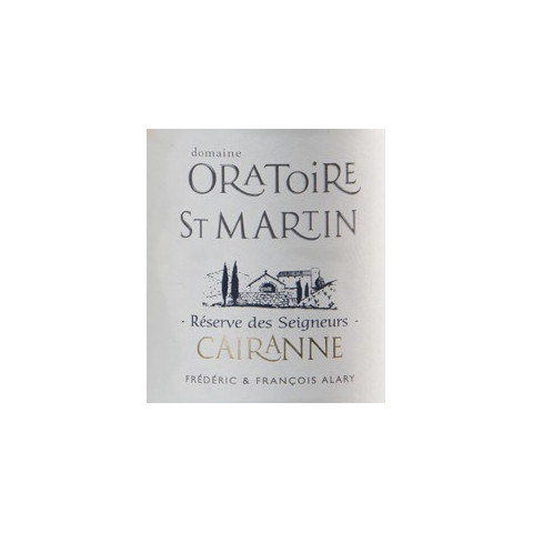 Domaine de l'Oratoire Saint-Martin "Reserve des Seigneurs" rouge 2018