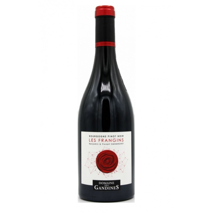 Domaine des Gandines Bourgogne "Les Frangins" rouge 2017 bouteille