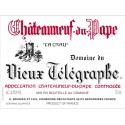 Domaine du Vieux Telegraphe Chateauneuf-du-Pape rouge 2017 etiquette