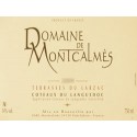 Domaine de Montcalmès rouge 2018 etiquette