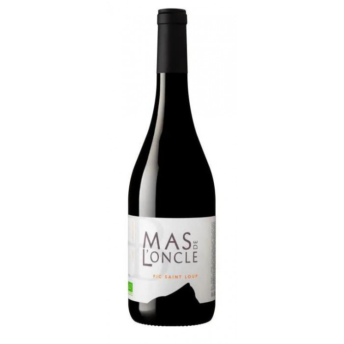Mas de l'Oncle Pic Saint-Loup rouge 2019 bouteille