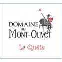 Clos du Mont-Olivet IGP "La Quête" (cinsault) rouge 2018 etiquette