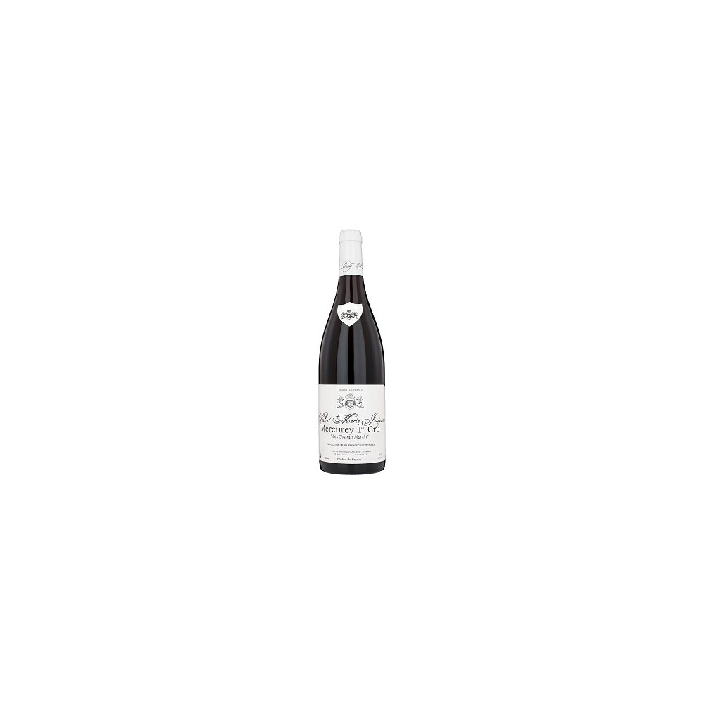 Domaine Paul et Marie Jacqueson Mercurey 1er Cru Les Champs Martin rouge 2019 bouteille