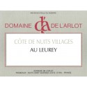 Domaine de l'Arlot Cote de Nuits Villages Au Leurey blanc 2019 etiquette